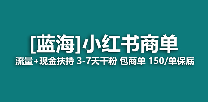 （8334期）最强蓝海项目，小红书商单！长期稳定，7天变现，商单分配，月入过万| 网创圈