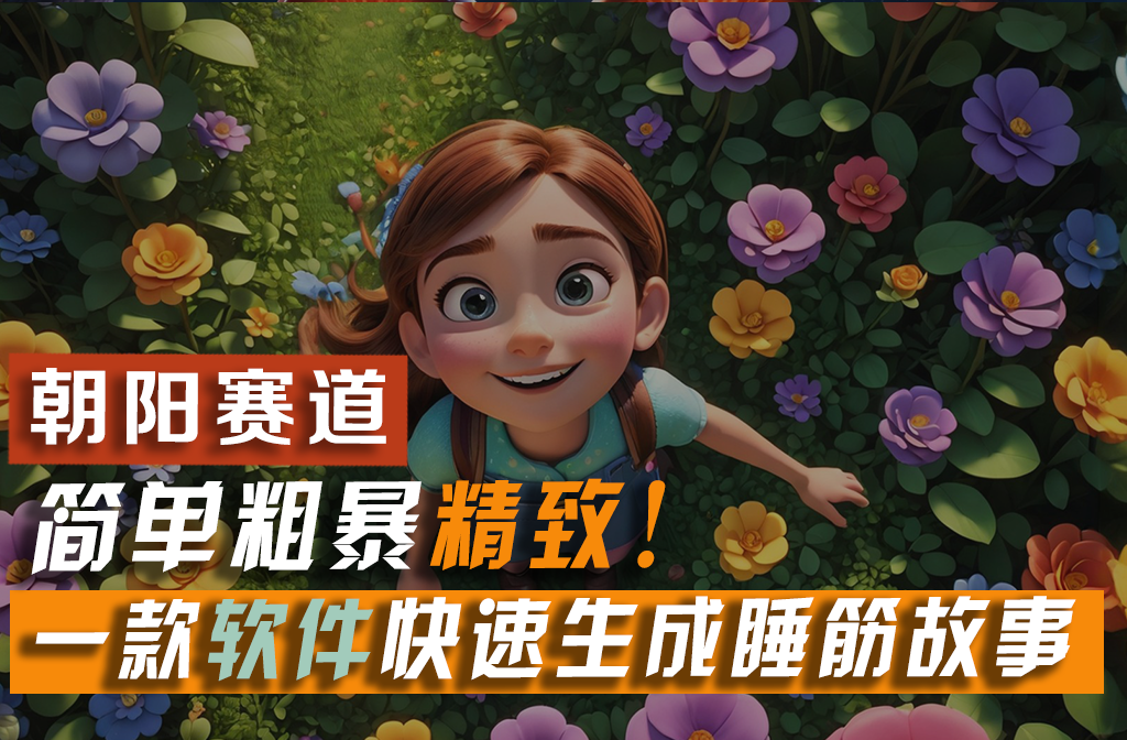 （11405期）利用一款软件5分钟一条爆款睡筋故事，简单粗暴精致！小白月入2w+| 网创圈