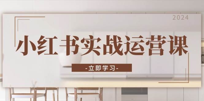 （13238期）小红书实战运营课：从开通店铺到直播话术，打造爆款笔记与高效直播| 网创圈