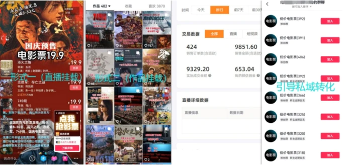 图片[2]| 电影票小程序挂载_蹭新电影热度+后续流量延伸| 网创圈