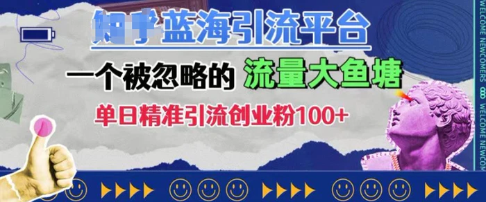 豆瓣蓝海引流平台，一个被忽略的流量大鱼塘，单日精准引流创业粉100+| 网创圈