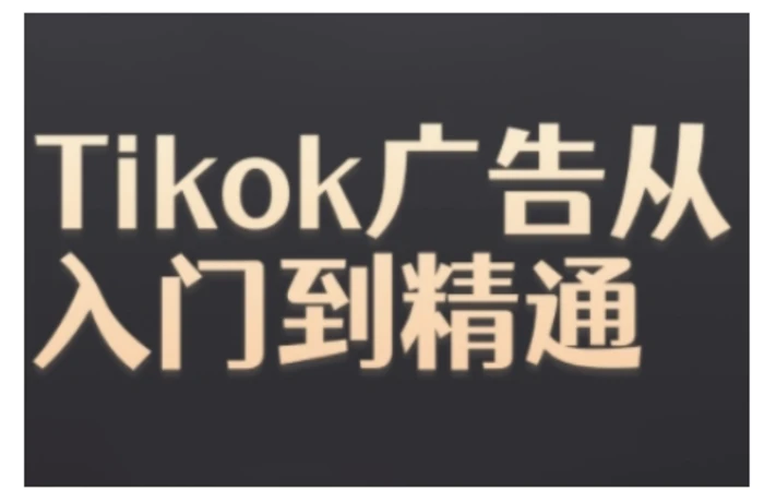 Tiktok Ads实操教程，Tiktok广告从入门到精通| 网创圈