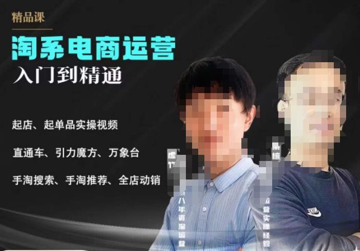 2023手淘搜索实操课+体系化课程，​起店起单品实操视频课程| 网创圈