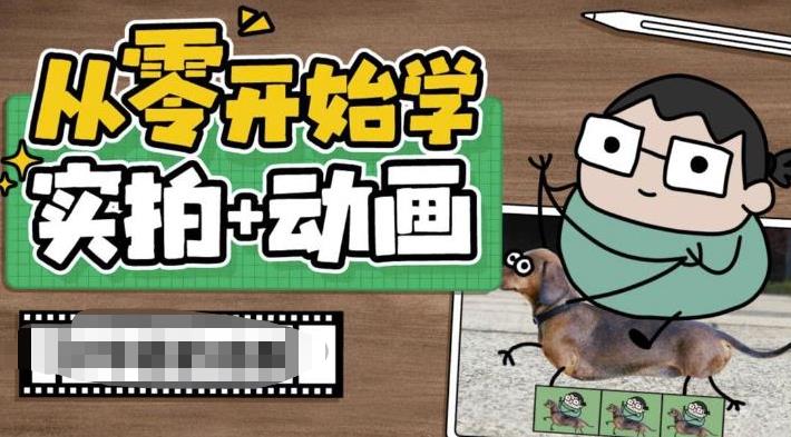 从零开始学实拍加动画，实拍加动画创意教程| 网创圈