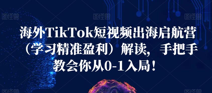 海外TikTok短视频出海启航营（学习精准盈利）解读，手把手教会你从0-1入局！| 网创圈