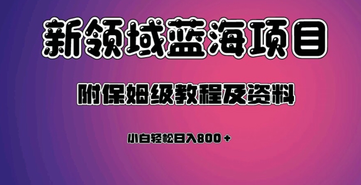 虚拟资源蓝海领域新项目，轻松日入800＋，附保姆级教程及资料| 网创圈