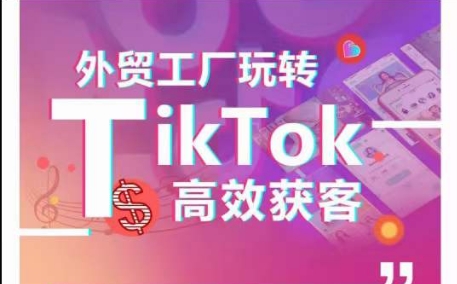 外贸工厂玩转TikTok高效获客，多种引流方式与账号定位技巧，拆解爆款短视频打造成功案例| 网创圈