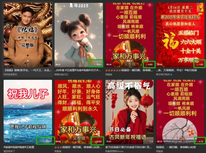 图片[2]| 银发经济新年风口，儿女祝福视频爆火，一条作品上万播放，一定要抓住| 网创圈