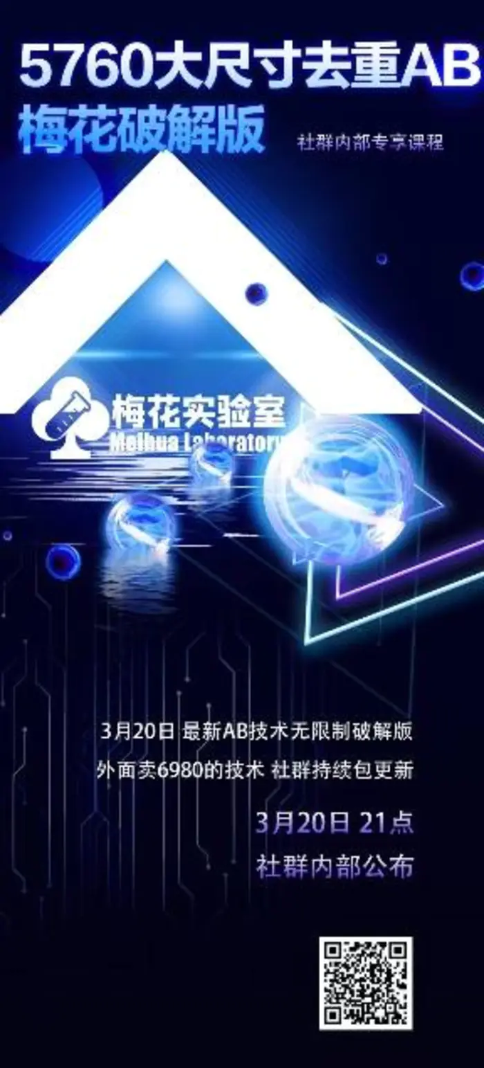 视频号连怼玩法-5760大尺寸去重AB技术-梅花实验室社群专享| 网创圈