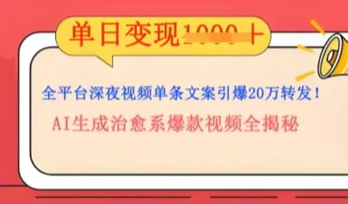 全平台深夜文案新风口：DeepSeek生成百万播放量金句，治愈系内容涨粉速度快4倍| 网创圈