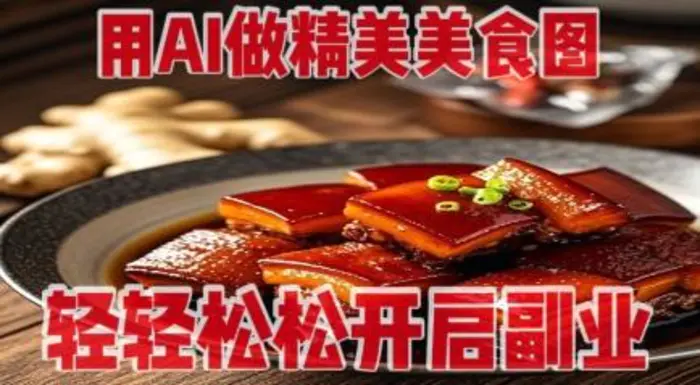 用AI做精美美食图，无需专业设备拍摄，轻轻松松开启副业| 网创圈
