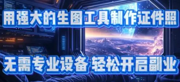 用强大的生图工具制作证件照，无需专业设备，轻松开启副业| 网创圈