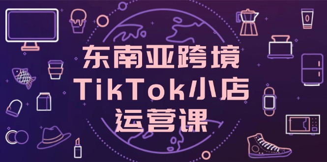 （14390期）东南亚跨境TikTok小店运营课，掌握店铺设置与流量转化核心技巧| 网创圈