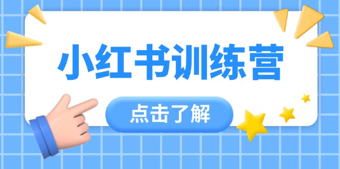（14545期）小红书训练营，助小白入门，掌握技巧变达人，课程实操又全面（12节课）| 网创圈