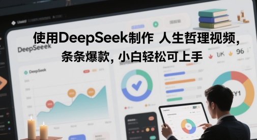 使用DeepSeek制作人生哲理视频，条条爆款，小白轻松可上手| 网创圈