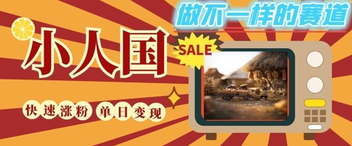 DeepSeek+绘图+视频制作小人国微观视频，小白轻轻松松上手，条条爆款，条条变现，单日就能收益| 网创圈