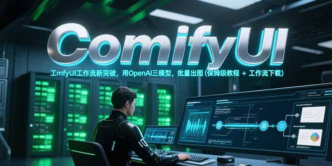 ComfyUI工作流新突破，用OpenAI三模型，批量出图(保姆级教程+工作流下载| 网创圈