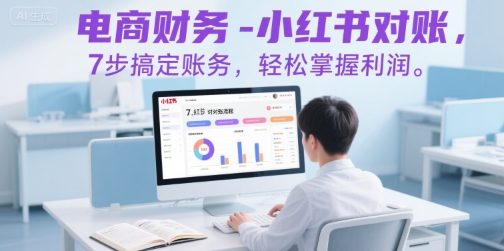 电商财务-小红书对账，7步搞定账务，轻松掌握利润| 网创圈