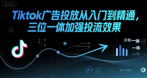 Tiktok广告投放从入门到精通，三位一体加强投流效果| 网创圈