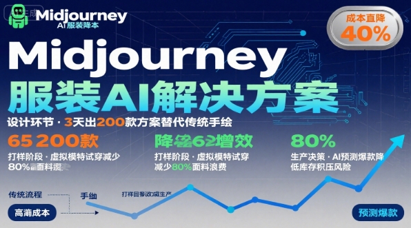 AI在服装领域的运用，使用midjourney做服装辅助企业降低成本| 网创圈