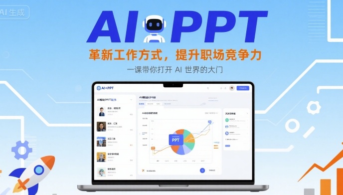 AI+PPT：革新工作方式，提升职场竞争力，一课带你打开 AI 世界的大门| 网创圈