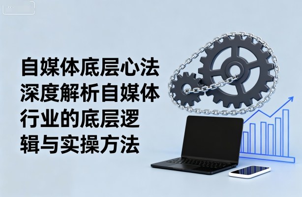 自媒体底层心法，深度解析自媒体行业的底层逻辑与实操方法| 网创圈