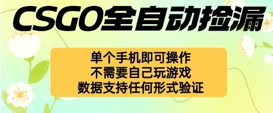 自动挂G捡漏，不用自己挂G不用玩游戏，一个手机即可操作，新手小白轻松月入1W+【揭秘】| 网创圈