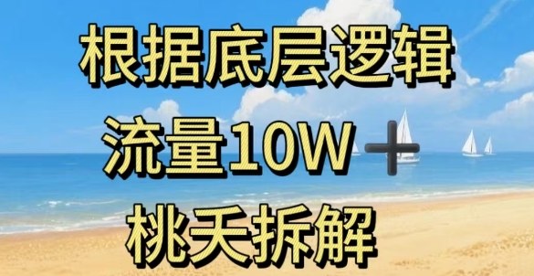 据底层逻辑，流量10W+，以安全知识科普为例| 网创圈