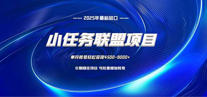 小任务联盟项目：一台电脑每天只需10分钟，轻松简单稳定| 网创圈