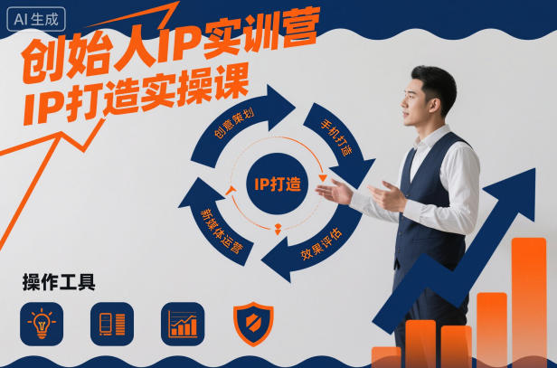 创始人IP实训营，IP打造实操课| 网创圈