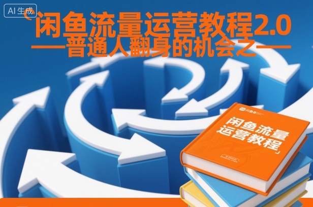 闲鱼流量运营教程2.0——普通人翻身的机会之一| 网创圈