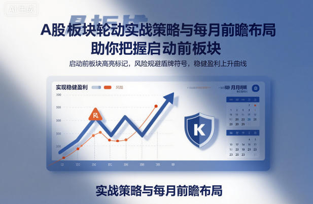 A股板块轮动实战策略与每月前瞻布局，助你把握启动前板块，规避风险，实现稳健盈利| 网创圈