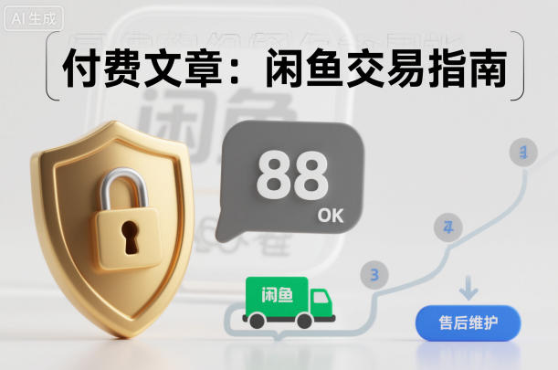 付费文章：闲鱼交易指南，怎么才能降低被坑被马扁的概率| 网创圈