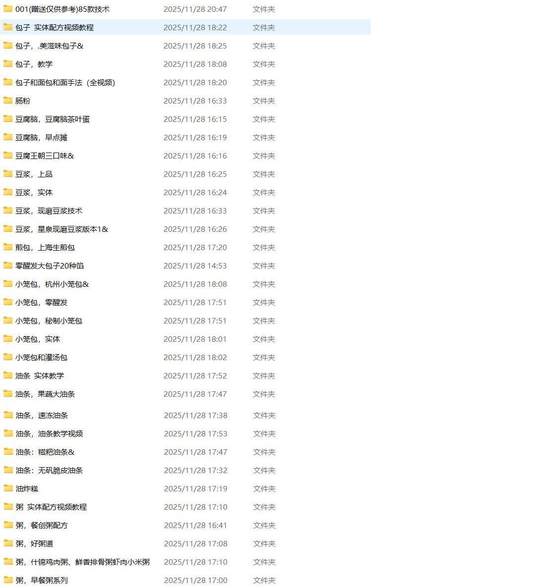 早餐摆摊开店创业教程【90G】| 网创圈