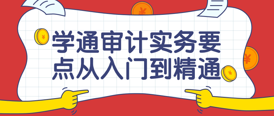 学通审计实务要点从入门到精通课| 网创圈