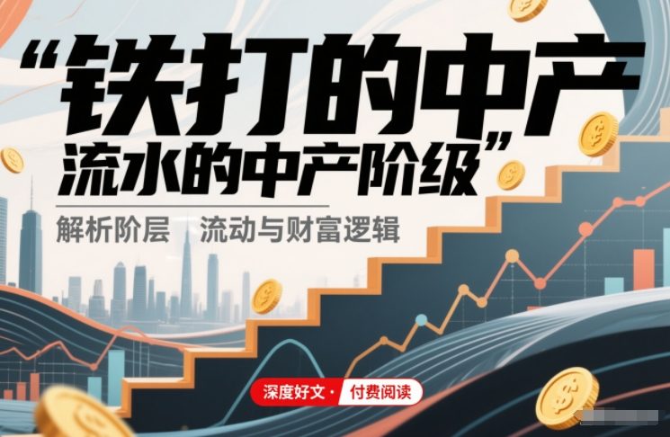 付费文章：铁打的中产，流水的中产阶级| 网创圈