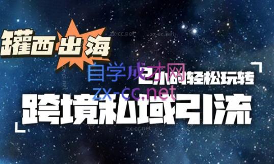 罐西老师·零基础学会跨境私域引流| 网创圈