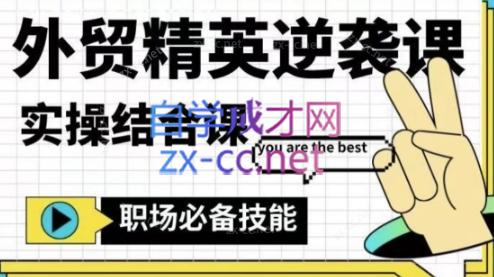 大表姐·外贸精英逆袭-实操综合课| 网创圈