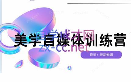 安娜·美学自媒体IP系统课| 网创圈