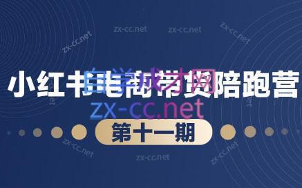 盗坤·小红书电商带货陪跑营(第十一期)| 网创圈