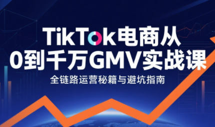 三千老师·TikTok电商从0到千万GMV实战课| 网创圈
