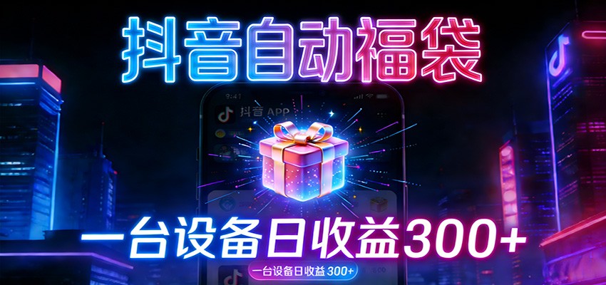全自动抢福袋神器：24小时不停歇，日产出500＋| 网创圈