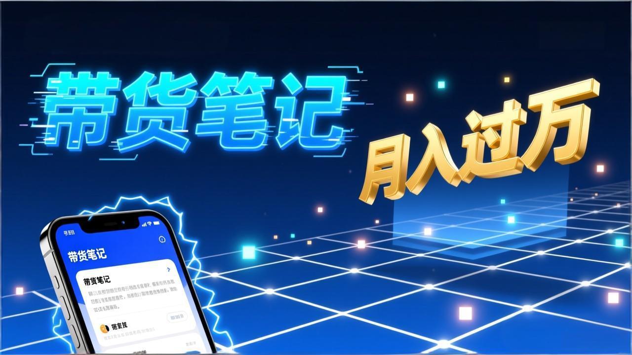 小红书爆款笔记带货实战：拆解封面标题正文全要素，手把手教你单篇笔记带货月入过万| 网创圈