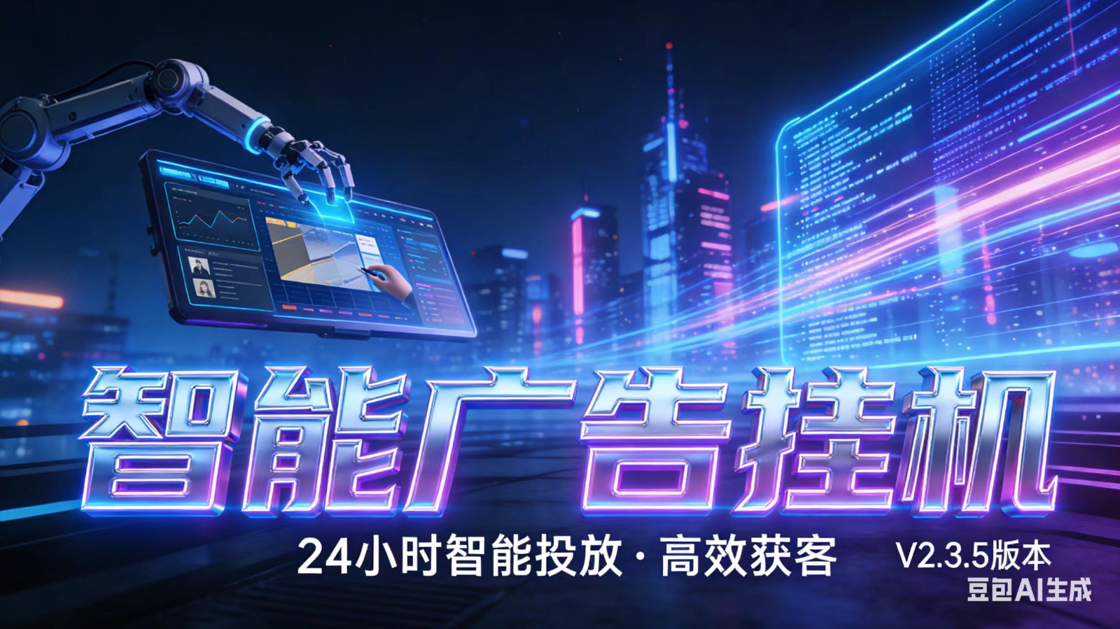 AI 广告云挂机 · 全域流量变现平台| 网创圈