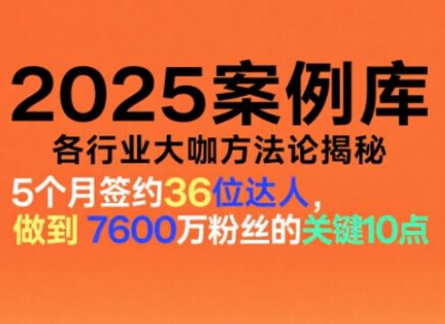 波波来了案例库，收录各行业大咖的方法论，各行业大咖方法论揭秘(更新2026年3月)| 网创圈