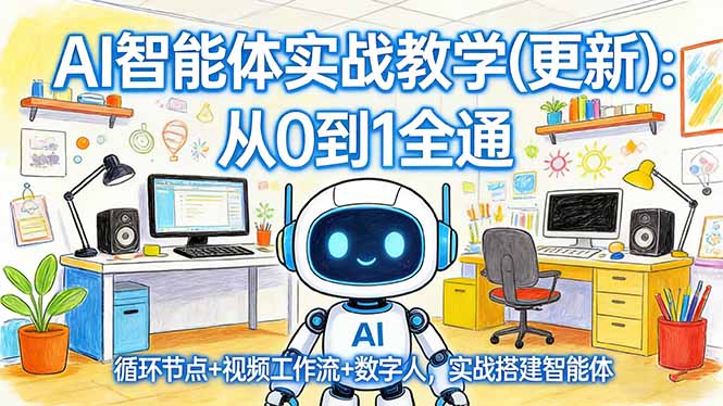 AI智能体实战教学(更新| 网创圈