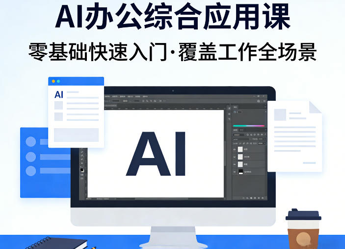 AI办公综合应用课，零基础快速入门，覆盖了工作中各种应用场景| 网创圈