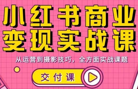 饭饭老师·小红书商业变现实战课| 网创圈