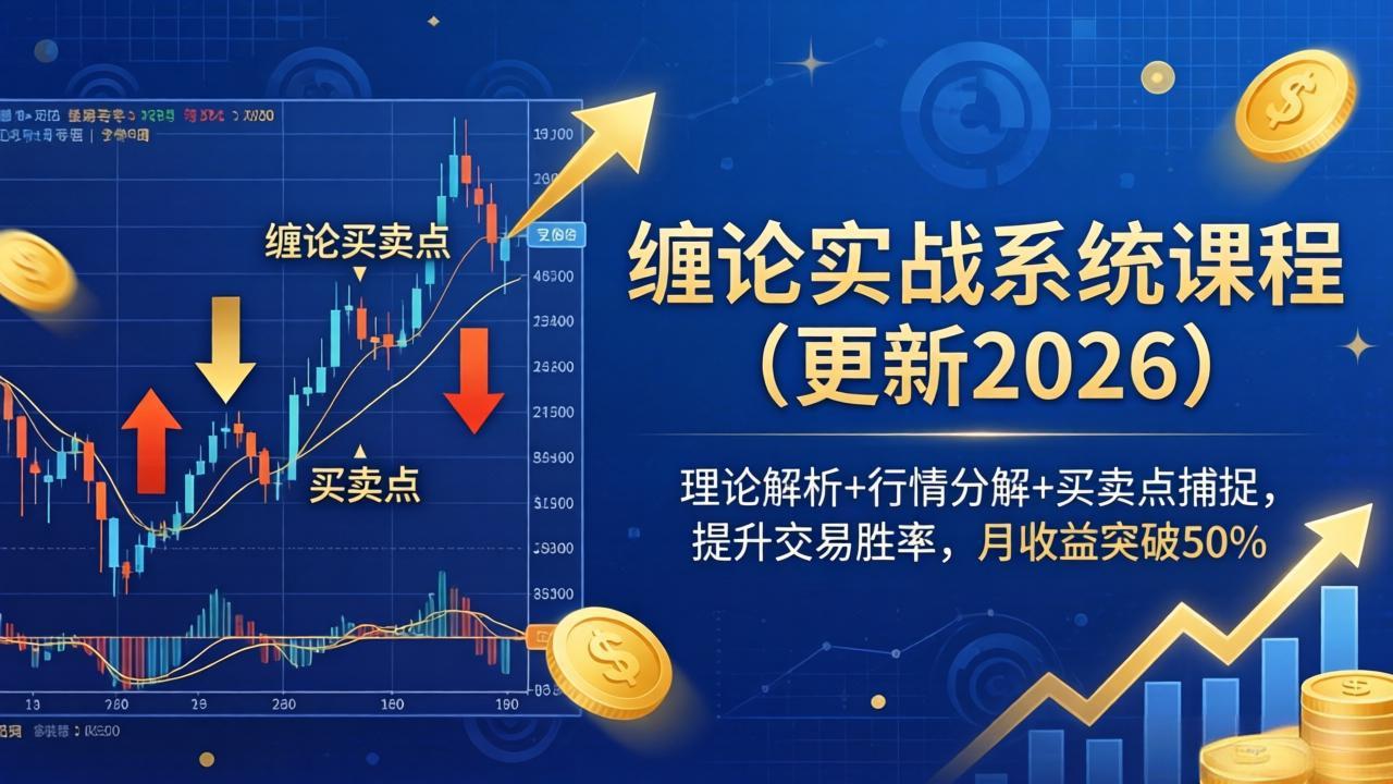 缠论实战系统课程(更新26年4月| 网创圈