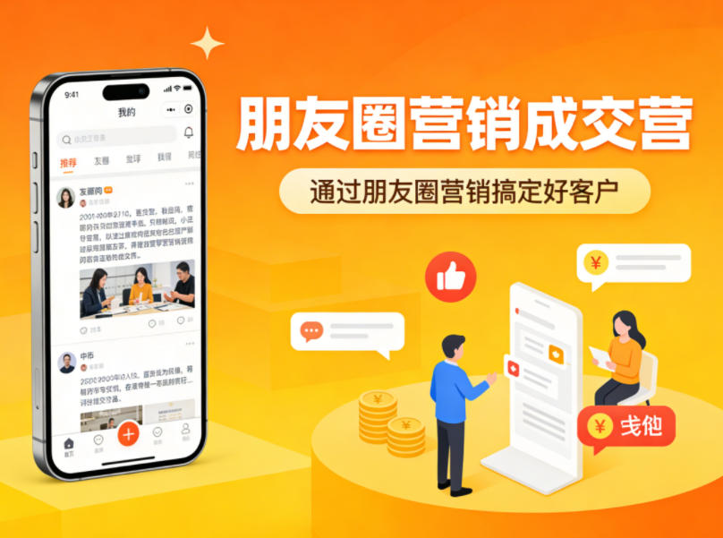 朋友圈营销成交营，通过朋友圈营销来搞定好客户| 网创圈